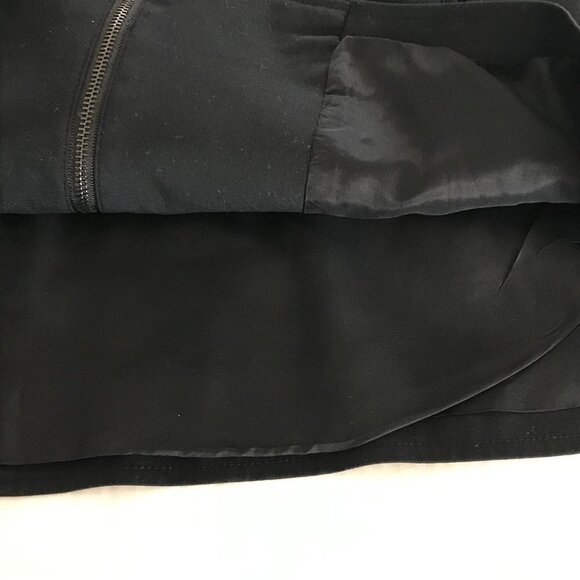 NWOT - Apostrophe Stretch Black Blazer with Front Zipper - Picture 8 of 13